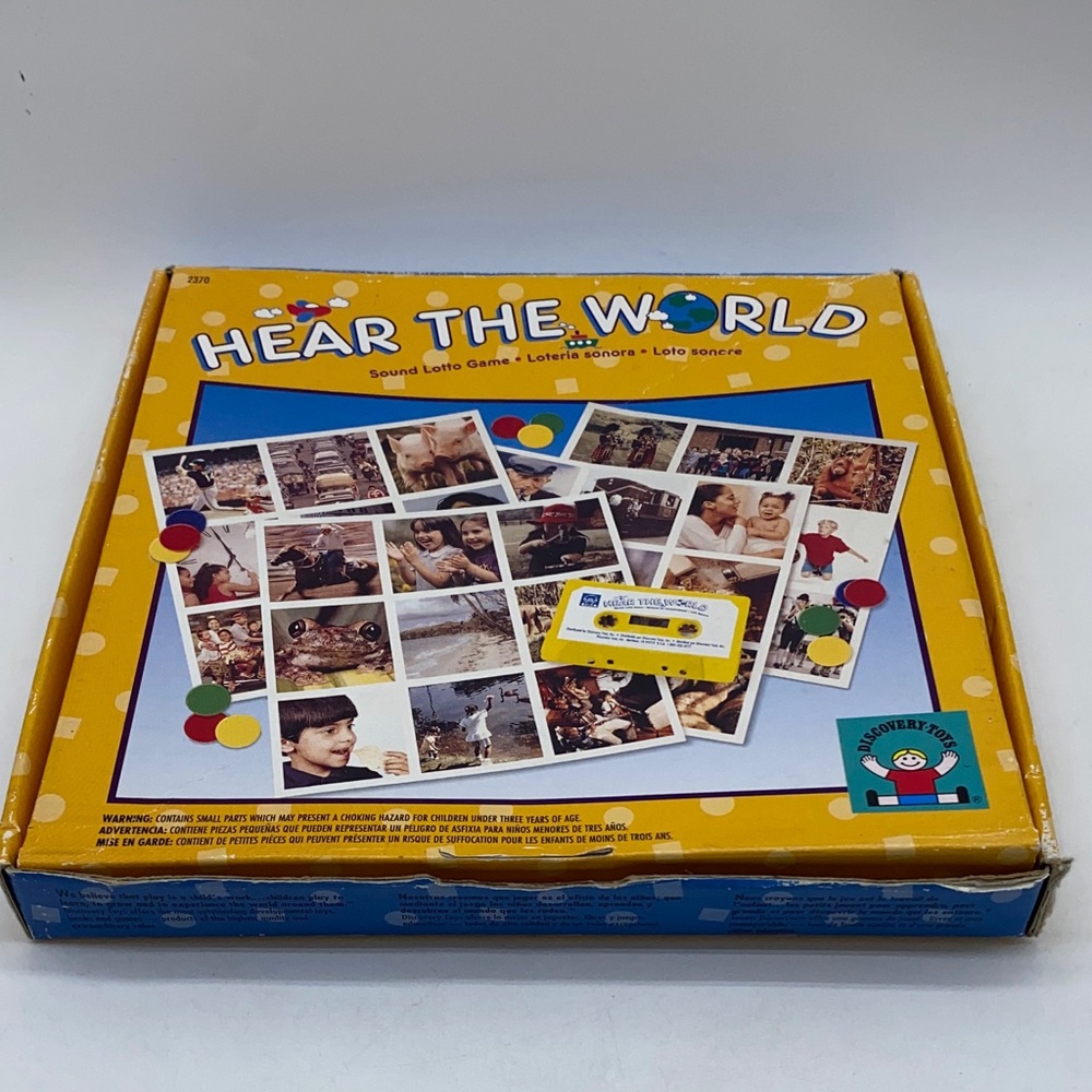 Discovery Toys Hear the World Sound Lotto Game 2370